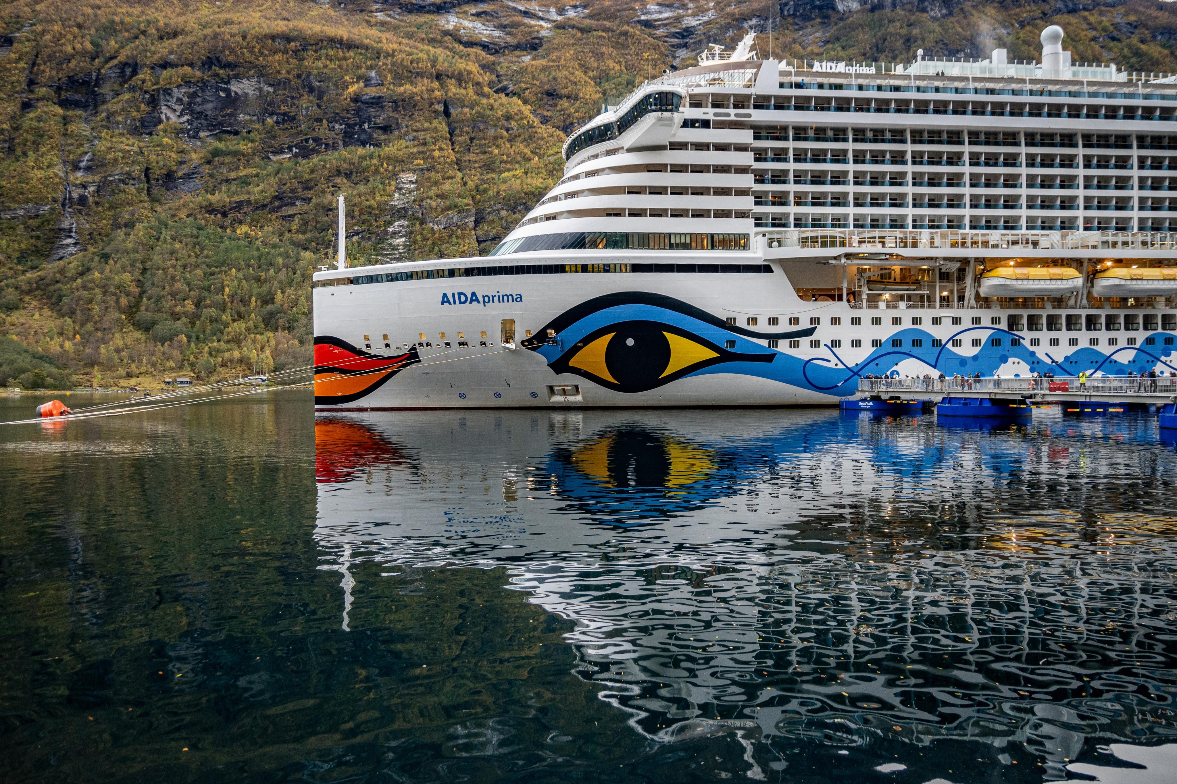 Norwegen mit AIDAprima Tag 1