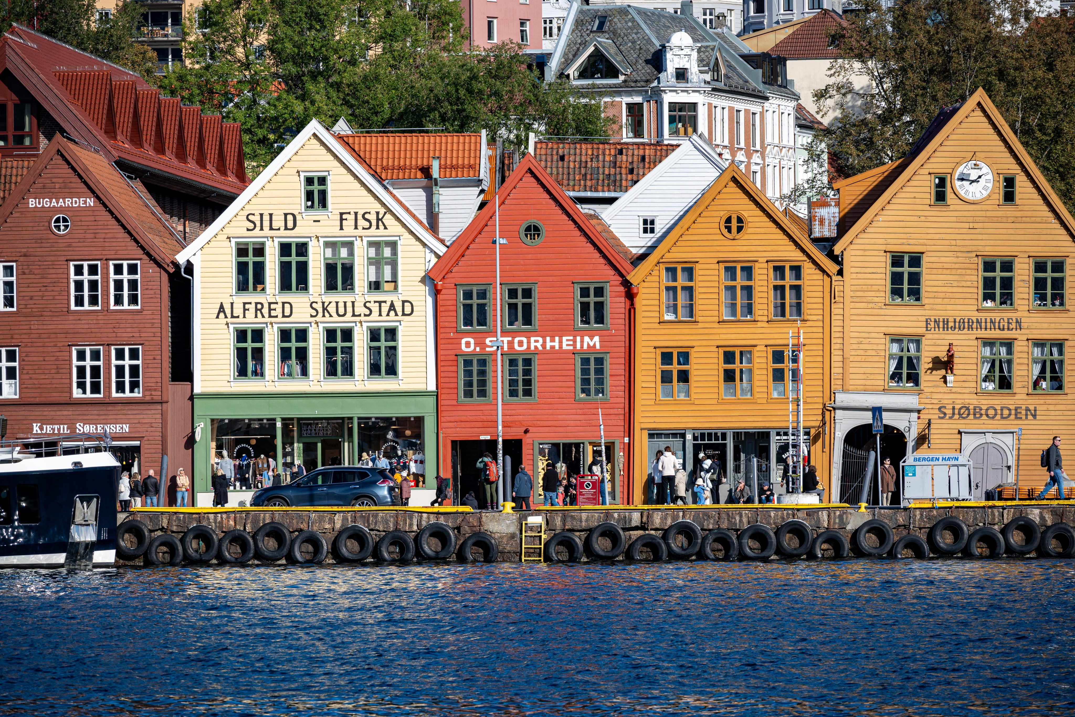 Bergen ohne Regen & leckeren Skillingsboller